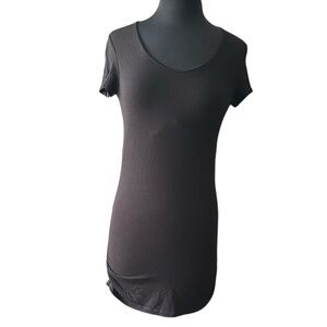 Isabella Oliver Black Rusched Dress size 1